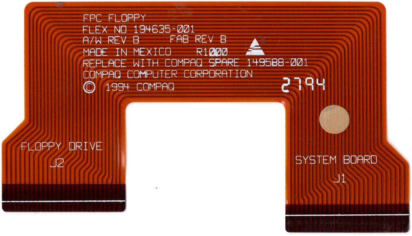 Compaq FPC Floppy Drive Ribbon Replacement