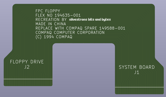 Compaq FPC Floppy Drive Ribbon Replacement
